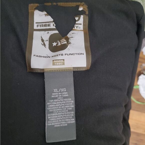 Free Country Full Zip Jacket Green and Gray Size XL - Picture 11 of 12